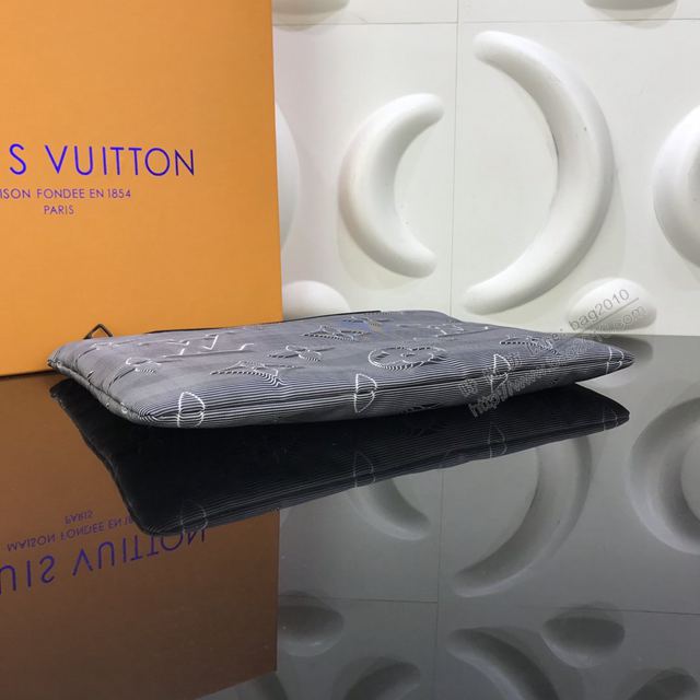 LV包 LV手包 M68777 LouisVuitton2054系列 雙面手拿包 LV新款帆布手包  ydh3351